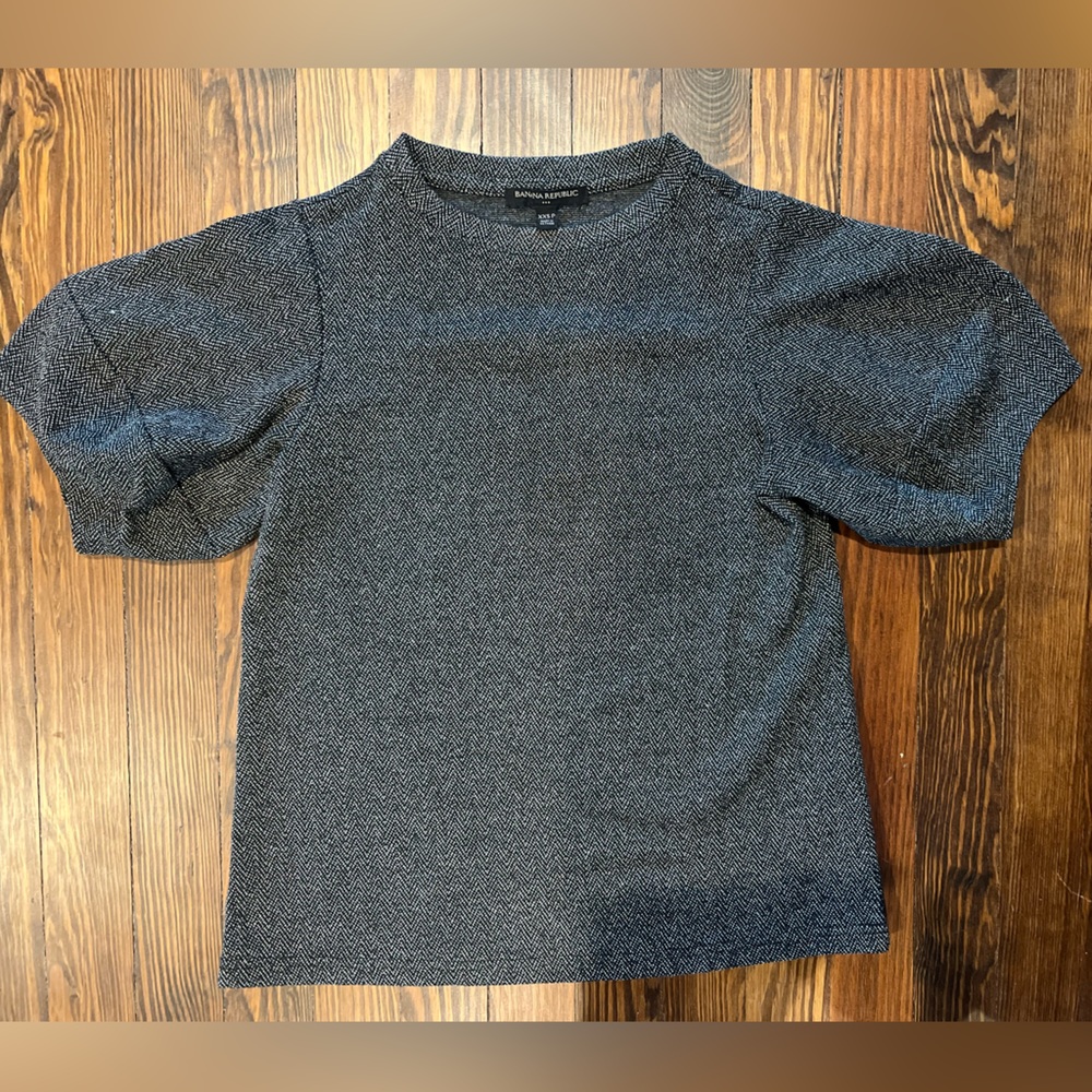 Puff Sleeve Knit Top